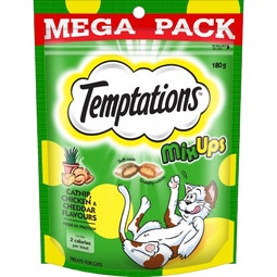 TEMPTATIONS™ MixUps Catnip, Chicken and Cheddar 180g image