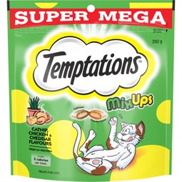TEMPTATIONS™ MixUps Cat Treat Catnip, Chicken & Cheddar 350g image