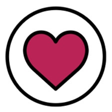 pink heart icon new