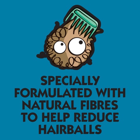 TEMPTATIONS™ Hairball Tasty Chicken Cat Treats 85g image 1