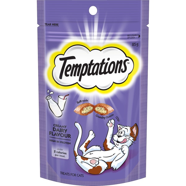 image TEMPTATIONS%20Cat%20Treats%20Creamy%20Dairy%2085g%20Bag-0
